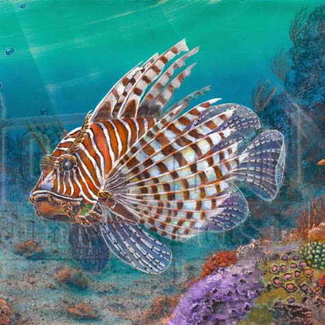 Lionfish_Painting_art