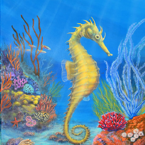 Seahorse_Painting_Art